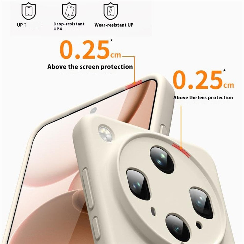 For Oppo Find X8 Ultra 5G Case Precise Cutouts Liquid Silicone + PC Shockproof Phone Cover