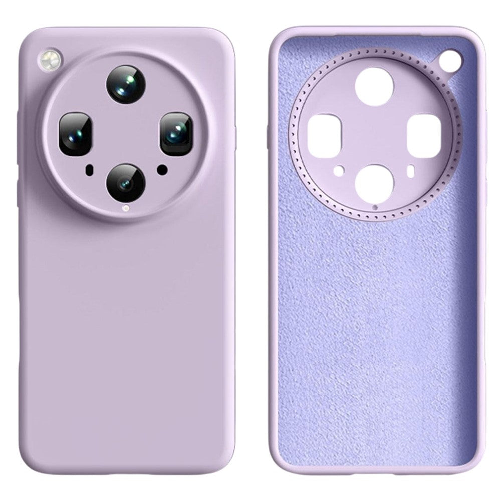 For Oppo Find X8 Ultra 5G Case Precise Cutouts Liquid Silicone + PC Shockproof Phone Cover