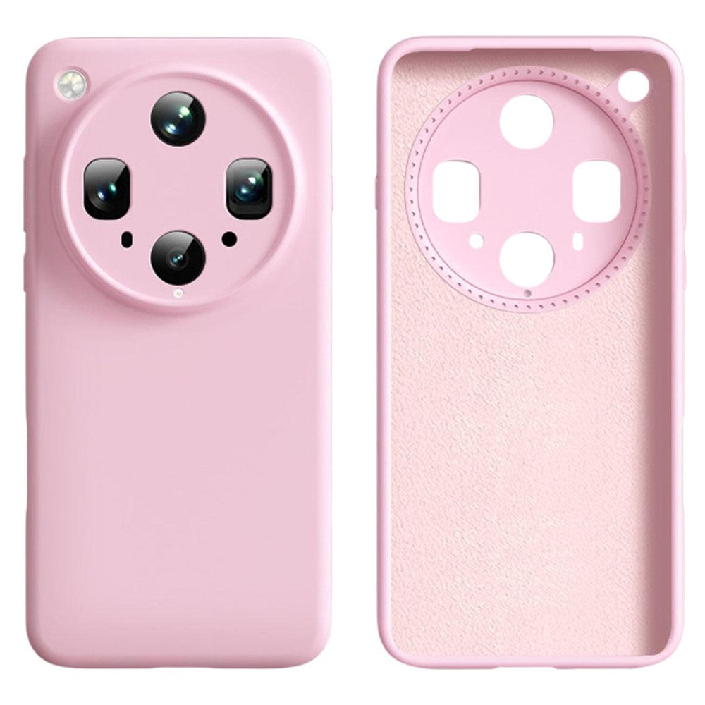 For Oppo Find X8 Ultra 5G Case Precise Cutouts Liquid Silicone + PC Shockproof Phone Cover