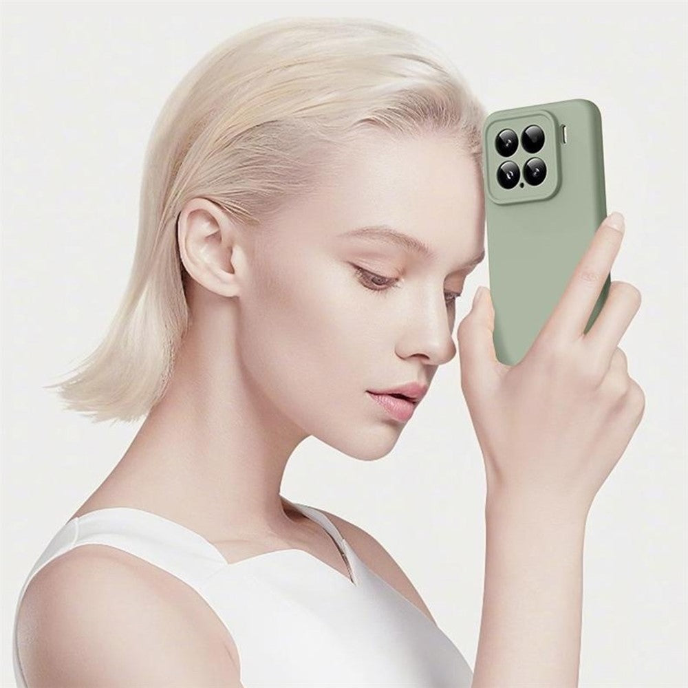 For Xiaomi 15 Case Precise Cutouts Liquid Silicone + PC Shockproof Phone Cover