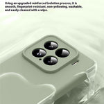 For Xiaomi 15 Case Precise Cutouts Liquid Silicone + PC Shockproof Phone Cover