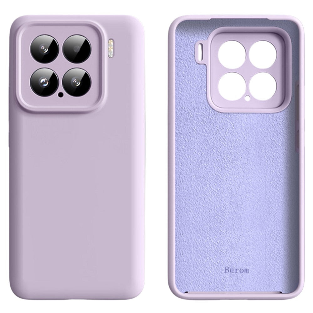 For Xiaomi 15 Case Precise Cutouts Liquid Silicone + PC Shockproof Phone Cover