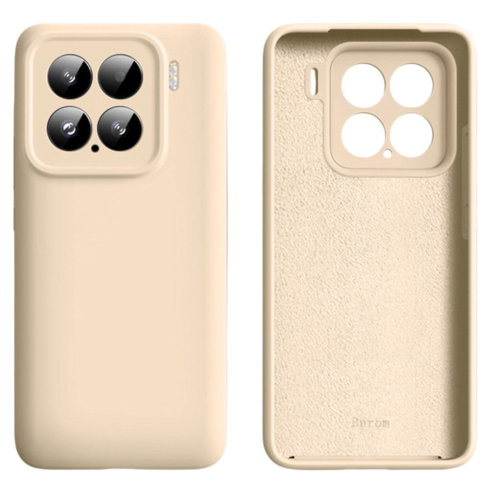 For Xiaomi 15 Case Precise Cutouts Liquid Silicone + PC Shockproof Phone Cover