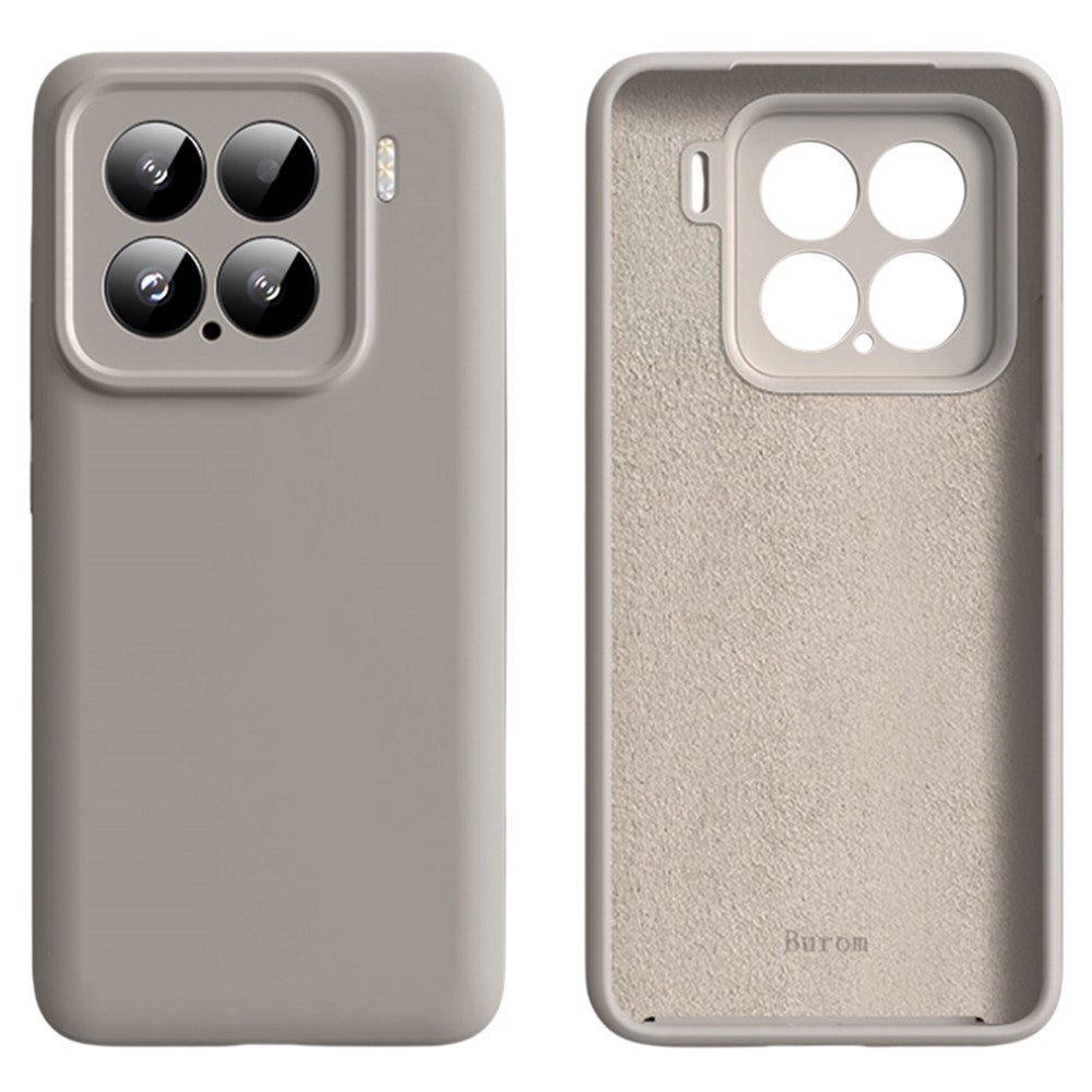 For Xiaomi 15 Case Precise Cutouts Liquid Silicone + PC Shockproof Phone Cover