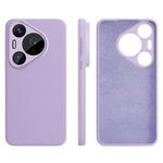 For Huawei Pura 70 Pro Case Precise Cutouts Liquid Silicone + PC Shockproof Phone Cover
