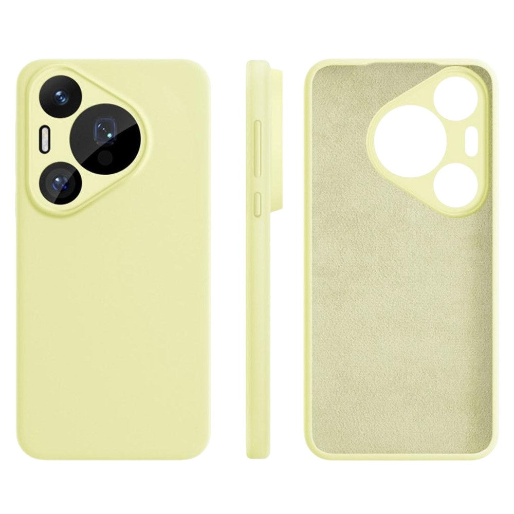 For Huawei Pura 70 Pro Case Precise Cutouts Liquid Silicone + PC Shockproof Phone Cover