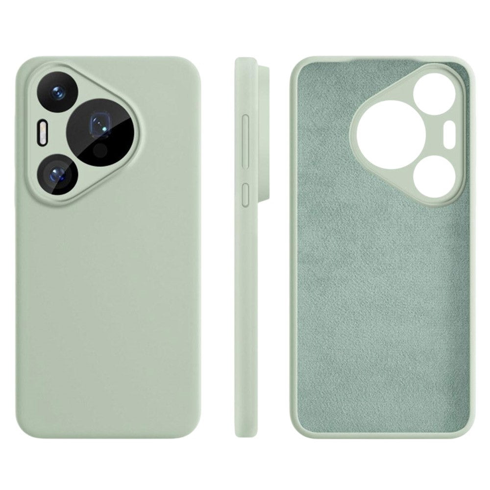For Huawei Pura 70 Pro Case Precise Cutouts Liquid Silicone + PC Shockproof Phone Cover