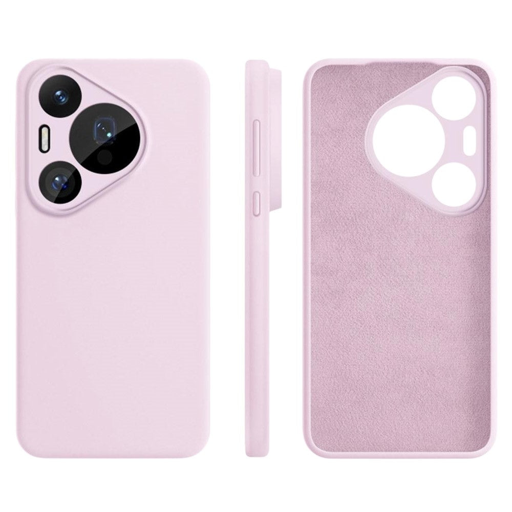 For Huawei Pura 70 Pro Case Precise Cutouts Liquid Silicone + PC Shockproof Phone Cover