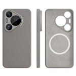 For Huawei Pura 70 Pro Magnetic Case Precise Cutouts Liquid Silicone + PC Phone Cover