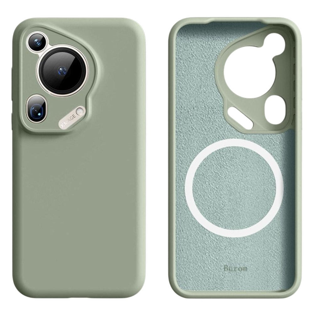 For Huawei Pura 70 Ultra Magnetic Case Precise Cutouts Liquid Silicone + PC Phone Cover
