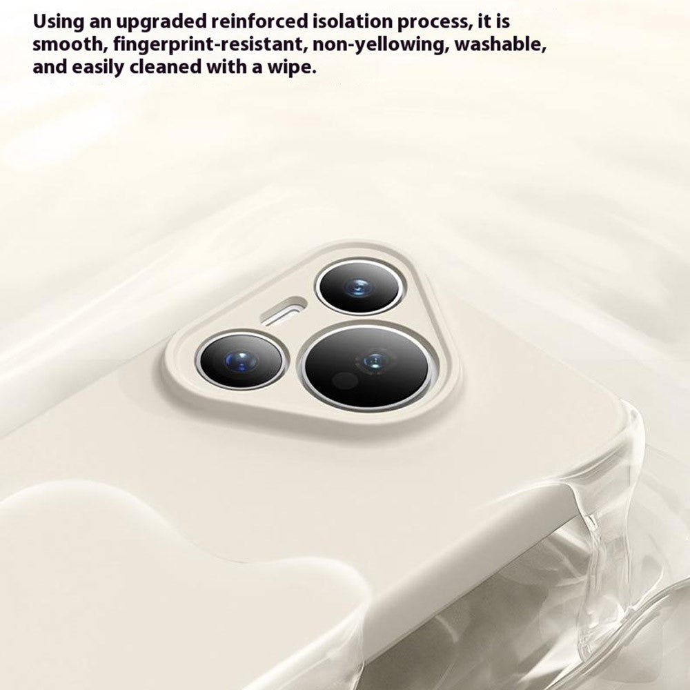 For Huawei Pura 70 Case Precise Cutouts Liquid Silicone + PC Shockproof Phone Cover