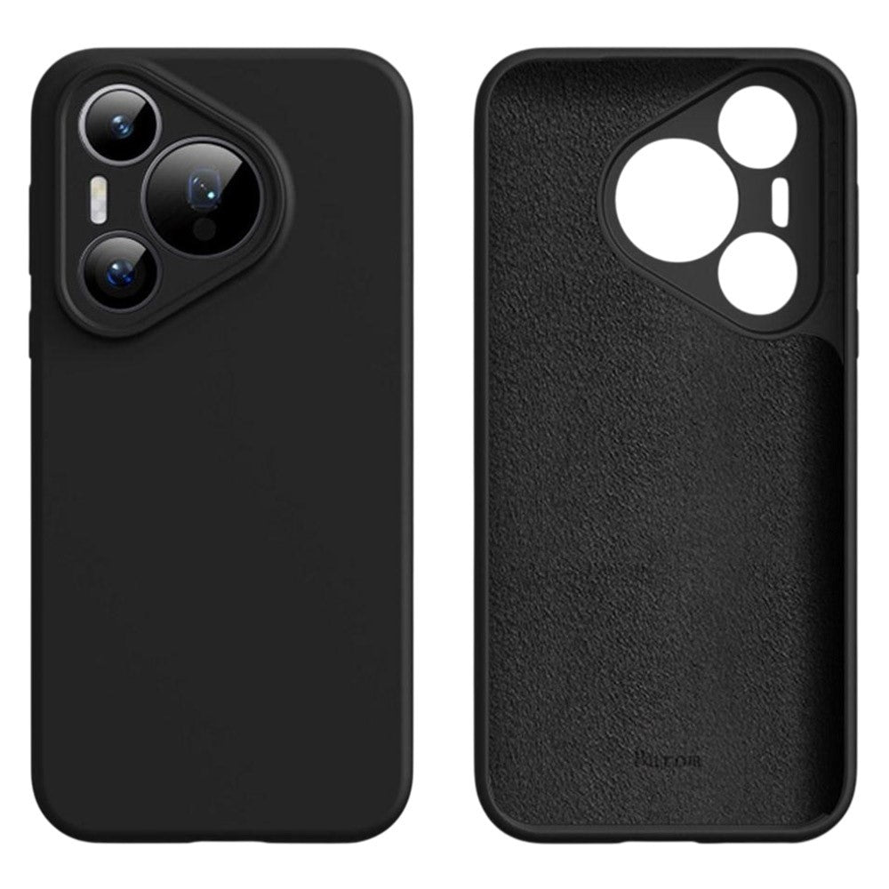 For Huawei Pura 70 Case Precise Cutouts Liquid Silicone + PC Shockproof Phone Cover