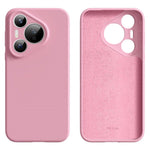 For Huawei Pura 70 Case Precise Cutouts Liquid Silicone + PC Shockproof Phone Cover