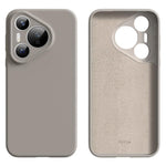 For Huawei Pura 70 Case Precise Cutouts Liquid Silicone + PC Shockproof Phone Cover