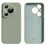 For Huawei Pura 70 Case Precise Cutouts Liquid Silicone + PC Shockproof Phone Cover