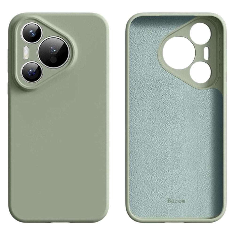 For Huawei Pura 70 Case Precise Cutouts Liquid Silicone + PC Shockproof Phone Cover