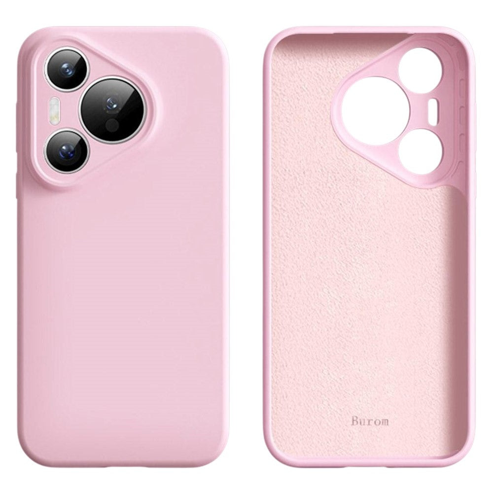 For Huawei Pura 70 Case Precise Cutouts Liquid Silicone + PC Shockproof Phone Cover