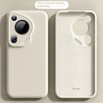 For Huawei Pura 70 Ultra Case Precise Cutouts Liquid Silicone + PC Shockproof Phone Cover