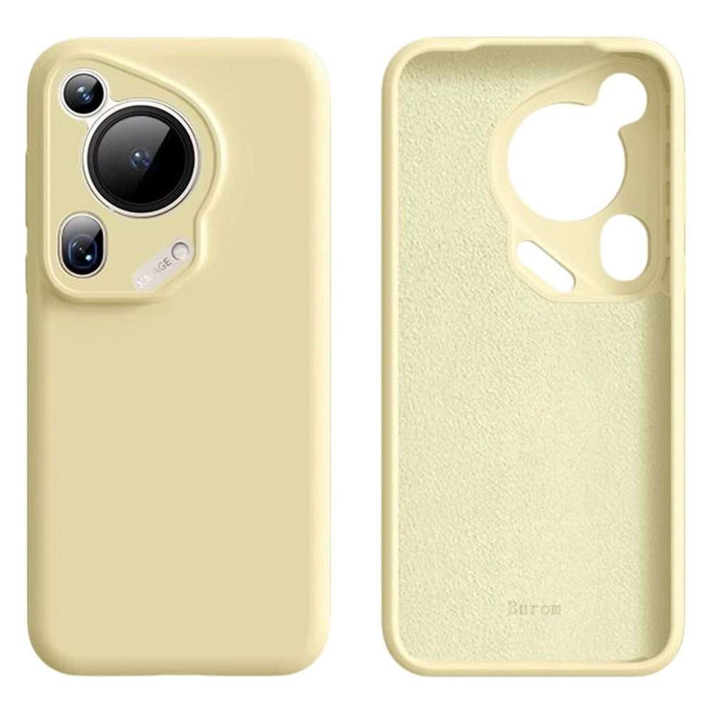 For Huawei Pura 70 Ultra Case Precise Cutouts Liquid Silicone + PC Shockproof Phone Cover