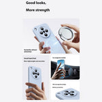 For Oppo Find X8 5G Magnetic Case Precise Cutouts Liquid Silicone + PC Phone Cover