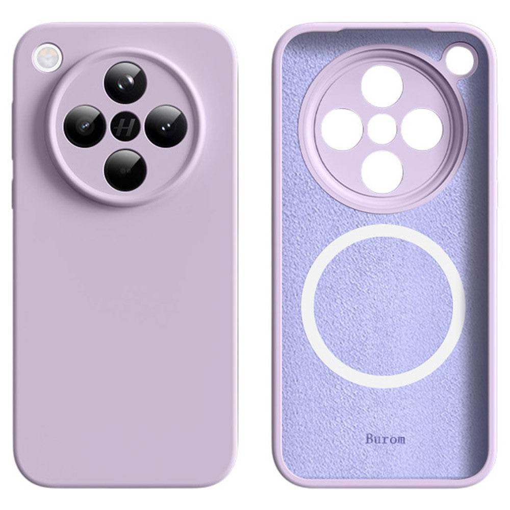 For Oppo Find X8 5G Magnetic Case Precise Cutouts Liquid Silicone + PC Phone Cover