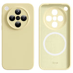 For Oppo Find X8 5G Magnetic Case Precise Cutouts Liquid Silicone + PC Phone Cover