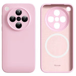 For Oppo Find X8 5G Magnetic Case Precise Cutouts Liquid Silicone + PC Phone Cover