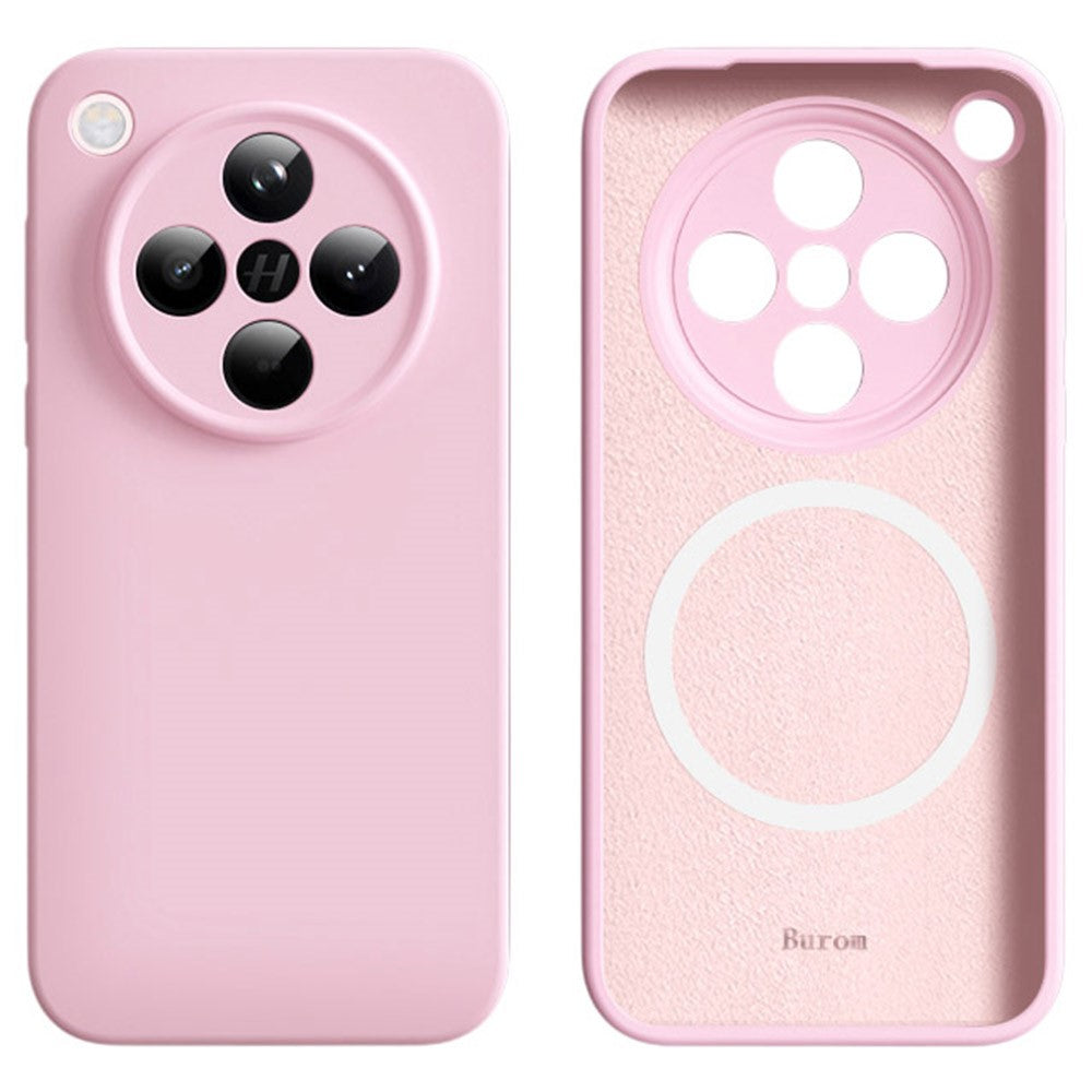 For Oppo Find X8 5G Magnetic Case Precise Cutouts Liquid Silicone + PC Phone Cover