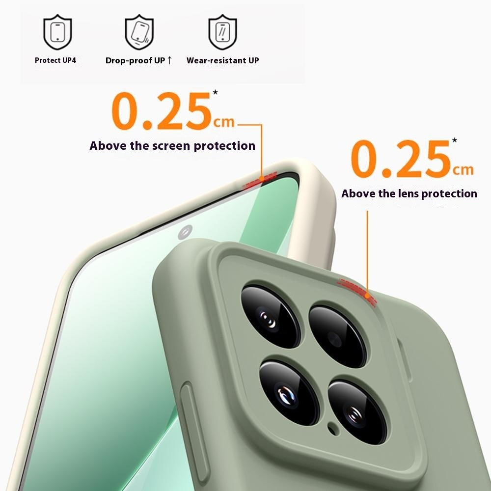 For Xiaomi 15 Magnetic Case Precise Cutouts Liquid Silicone + PC Phone Cover