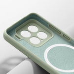 For Xiaomi 15 Magnetic Case Precise Cutouts Liquid Silicone + PC Phone Cover