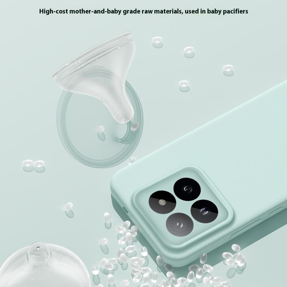For Xiaomi 14 Pro Case Precise Cutouts Liquid Silicone + PC Shockproof Phone Cover