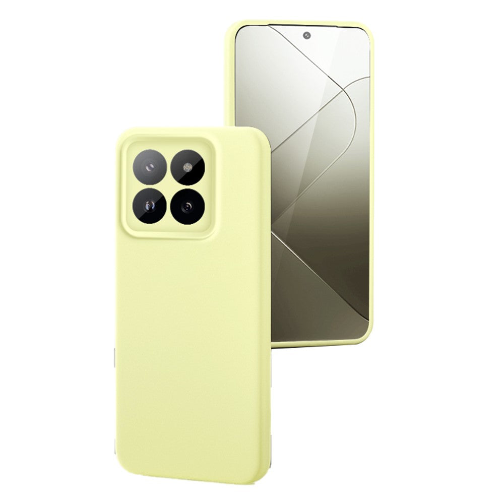 For Xiaomi 14 Pro Case Precise Cutouts Liquid Silicone + PC Shockproof Phone Cover