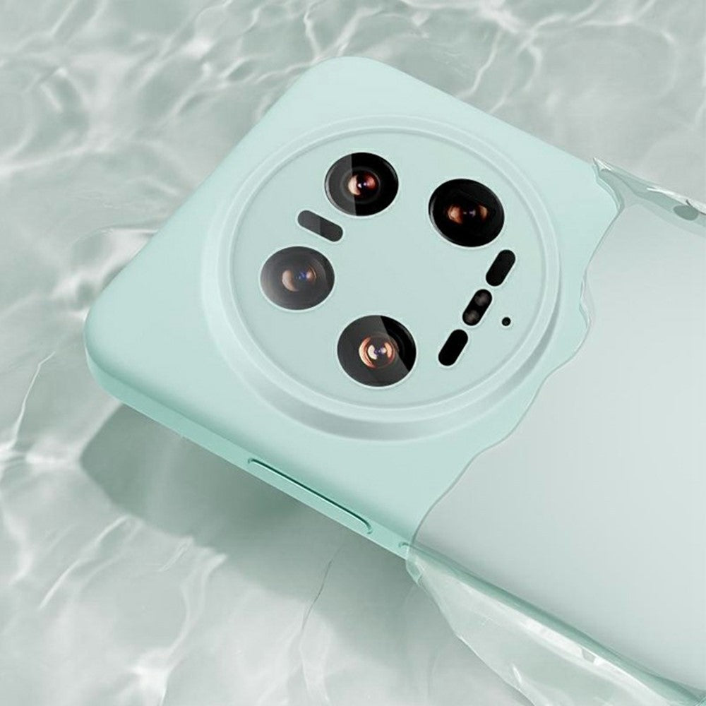 For Xiaomi 14 Ultra Case Precise Cutouts Liquid Silicone + PC Shockproof Phone Cover
