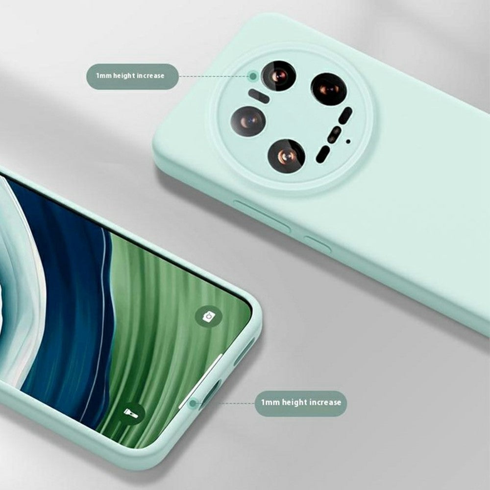 For Xiaomi 14 Ultra Case Precise Cutouts Liquid Silicone + PC Shockproof Phone Cover