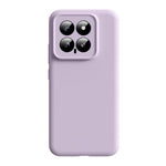For Xiaomi 14 Case Precise Cutouts Liquid Silicone + PC Shockproof Phone Cover