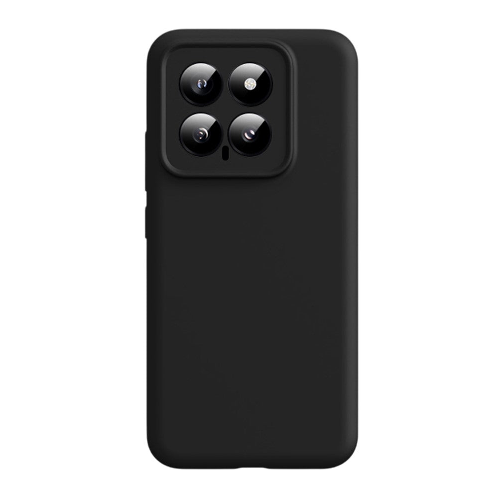 For Xiaomi 14 Case Precise Cutouts Liquid Silicone + PC Shockproof Phone Cover
