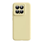 For Xiaomi 14 Case Precise Cutouts Liquid Silicone + PC Shockproof Phone Cover