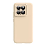 For Xiaomi 14 Case Precise Cutouts Liquid Silicone + PC Shockproof Phone Cover