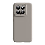 For Xiaomi 14 Case Precise Cutouts Liquid Silicone + PC Shockproof Phone Cover