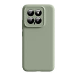 For Xiaomi 14 Case Precise Cutouts Liquid Silicone + PC Shockproof Phone Cover
