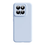 For Xiaomi 14 Case Precise Cutouts Liquid Silicone + PC Shockproof Phone Cover