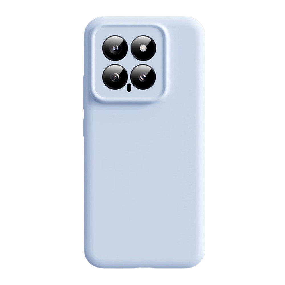 For Xiaomi 14 Case Precise Cutouts Liquid Silicone + PC Shockproof Phone Cover