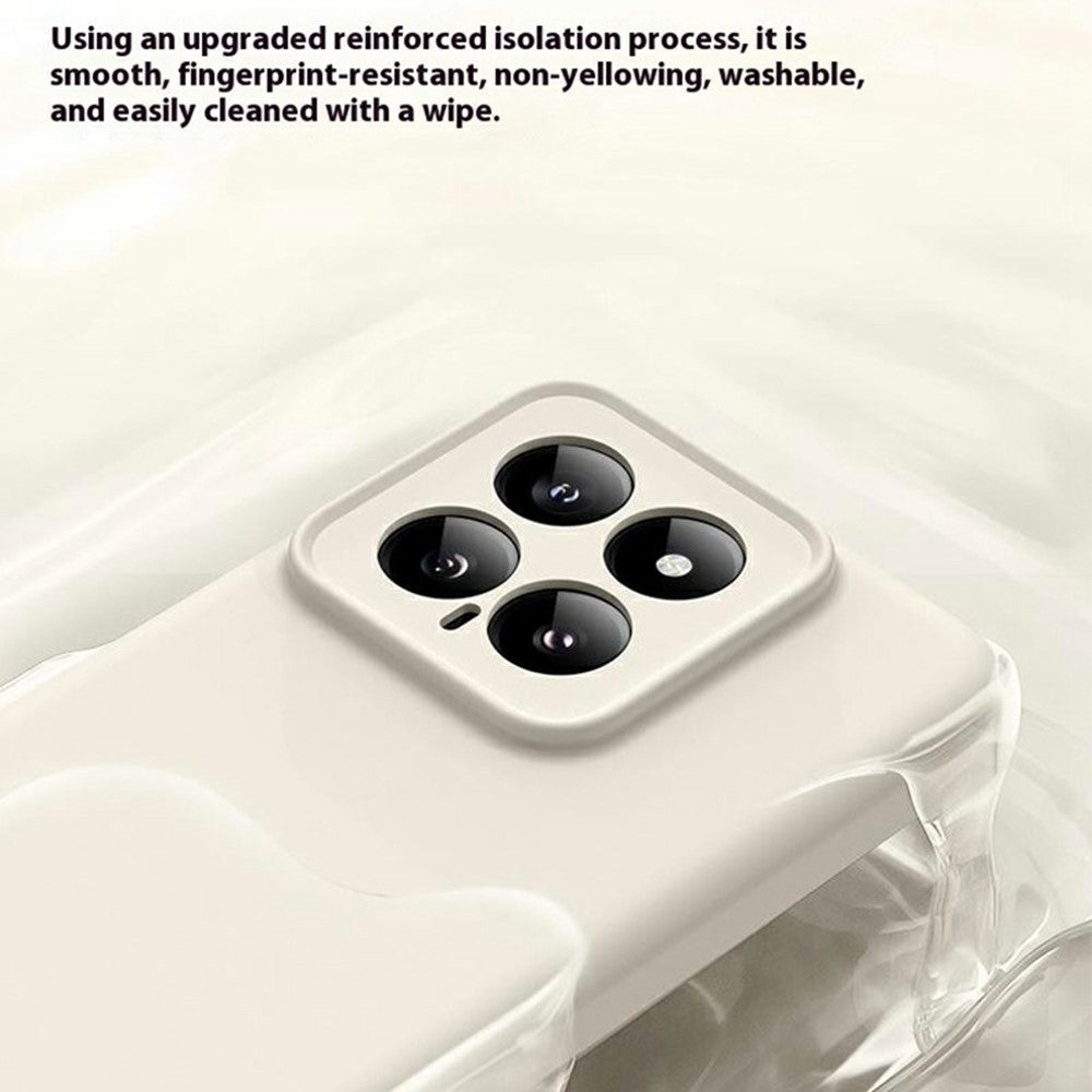 For Xiaomi 14 Magnetic Case Precise Cutouts Liquid Silicone + PC Phone Cover