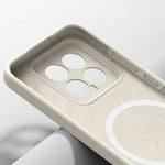 For Xiaomi 14 Magnetic Case Precise Cutouts Liquid Silicone + PC Phone Cover