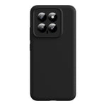 For Xiaomi 14 Magnetic Case Precise Cutouts Liquid Silicone + PC Phone Cover