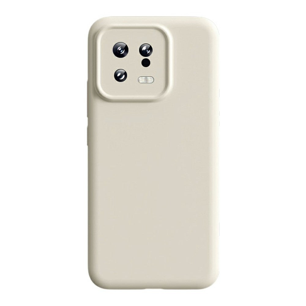 For Xiaomi 13 Case Precise Cutouts Liquid Silicone + PC Shockproof Phone Cover