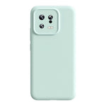 For Xiaomi 13 Case Precise Cutouts Liquid Silicone + PC Shockproof Phone Cover