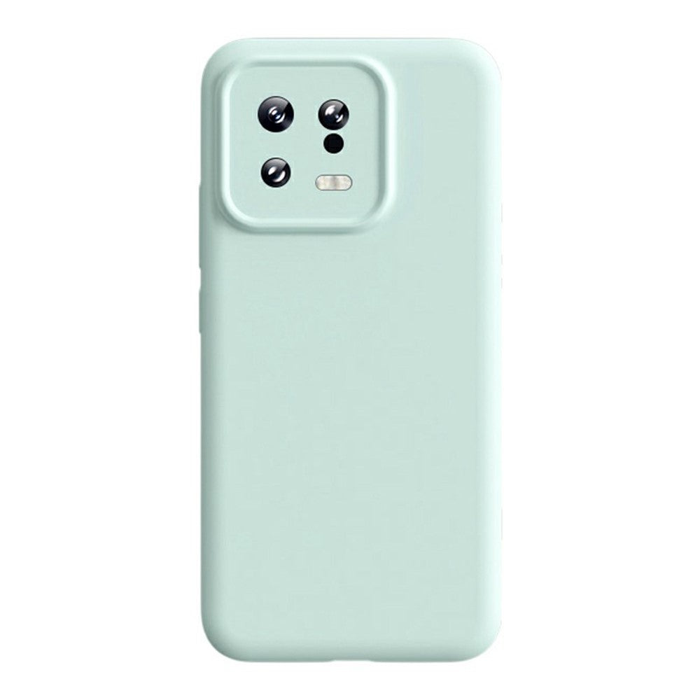 For Xiaomi 13 Case Precise Cutouts Liquid Silicone + PC Shockproof Phone Cover