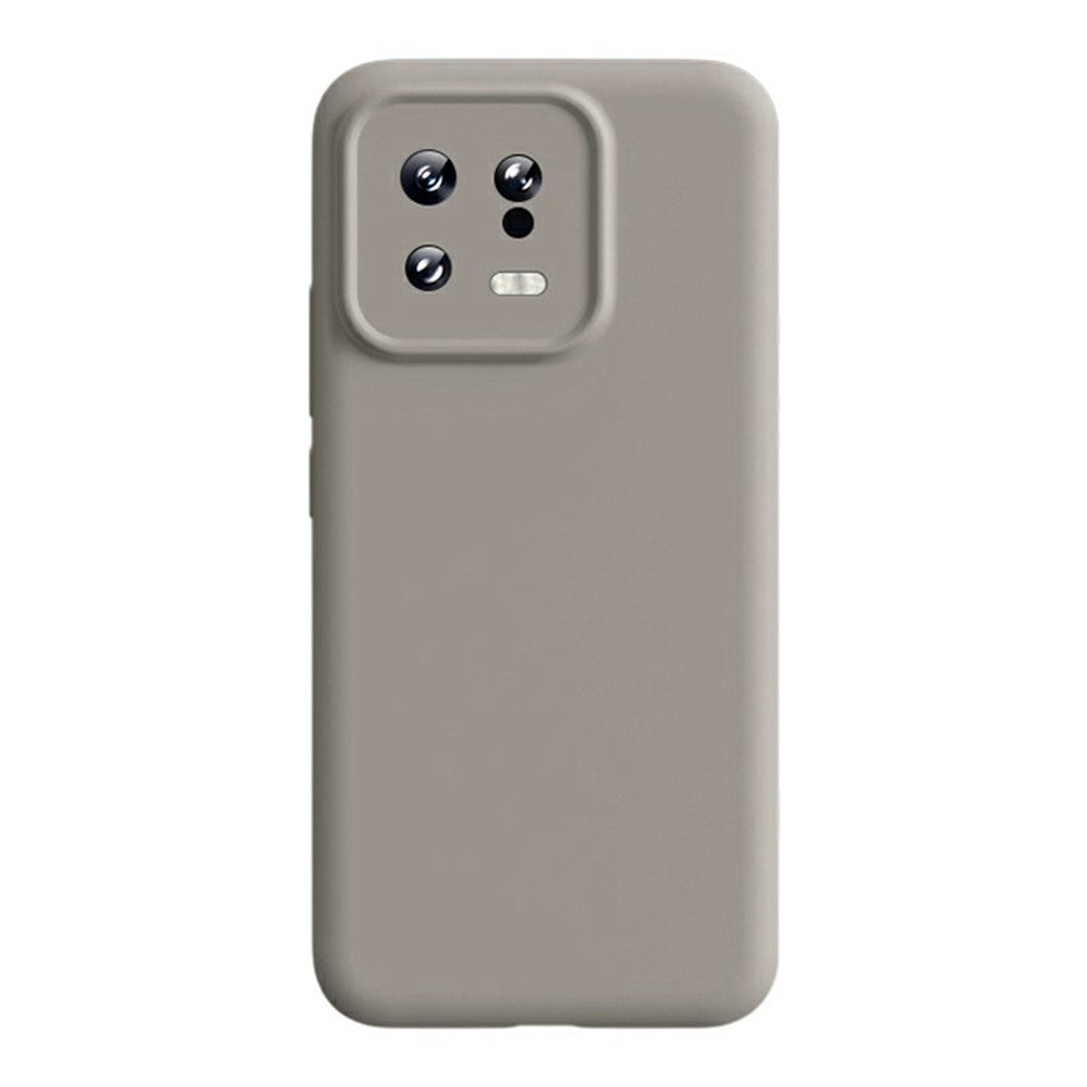 For Xiaomi 13 Case Precise Cutouts Liquid Silicone + PC Shockproof Phone Cover