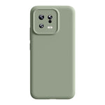 For Xiaomi 13 Case Precise Cutouts Liquid Silicone + PC Shockproof Phone Cover